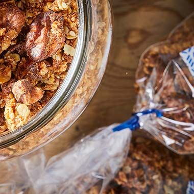 granola para yogurt casero