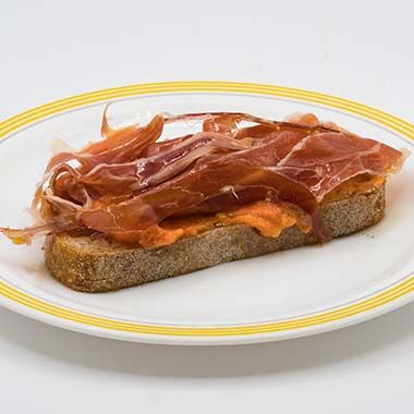 Tostas de jamón