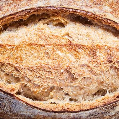 Pan de hogaza de trigo