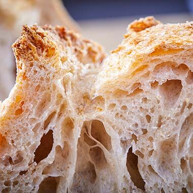 Pan de hogaza de trigo
